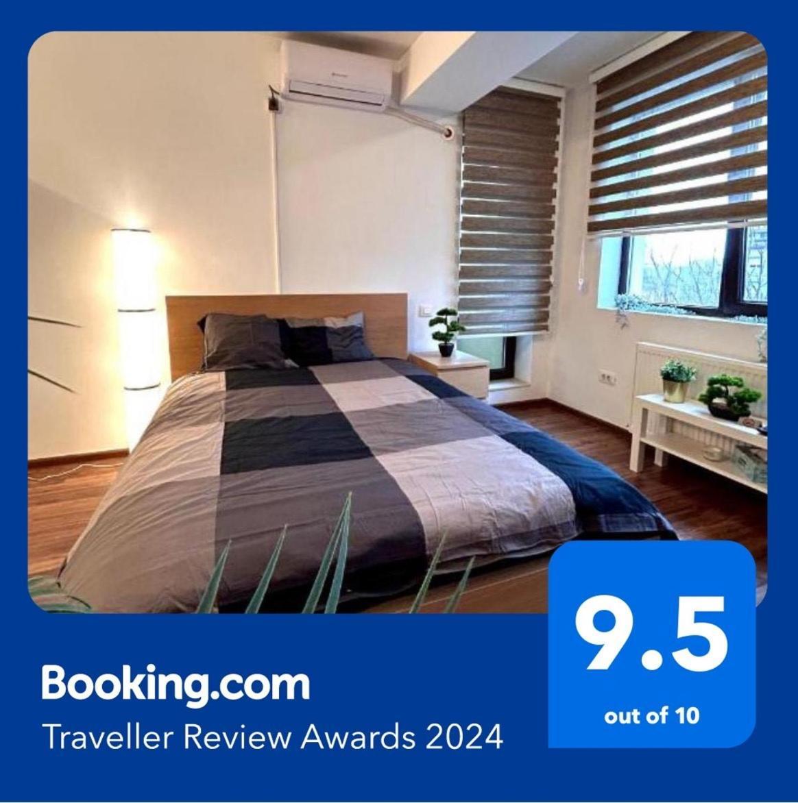 Cozy Apartment With Self Check-In Near Promenada Mall And Verdi Park Bukarest Eksteriør billede